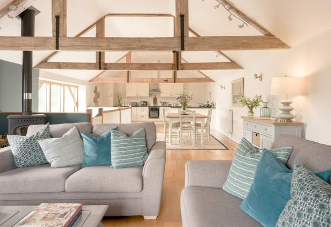 A final look back through this stunning vaulted room.