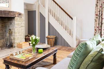 Curl up in the evenings on the comfy sofas.