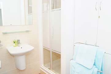 There is a family shower-room.