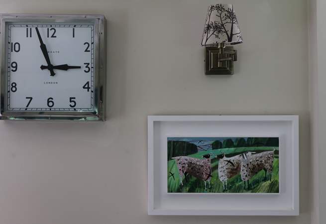 Artwork from local artists adorns the walls throughout The Pump House.