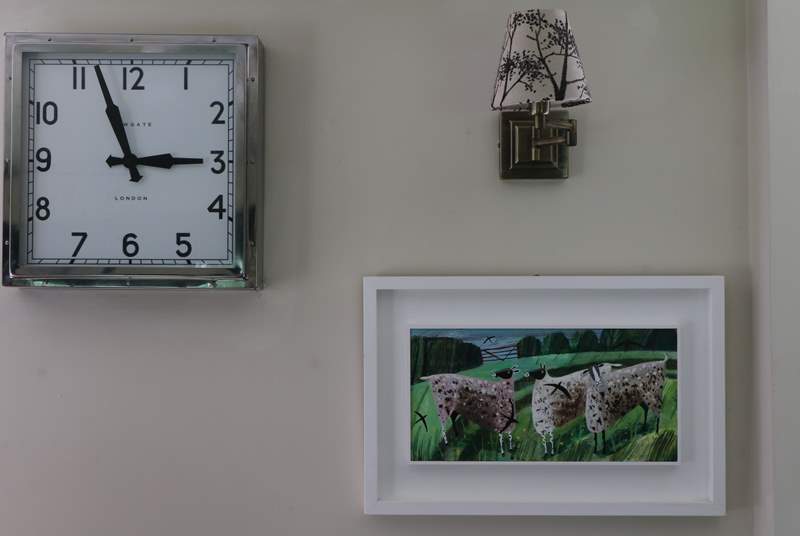 Artwork from local artists adorns the walls throughout The Pump House.