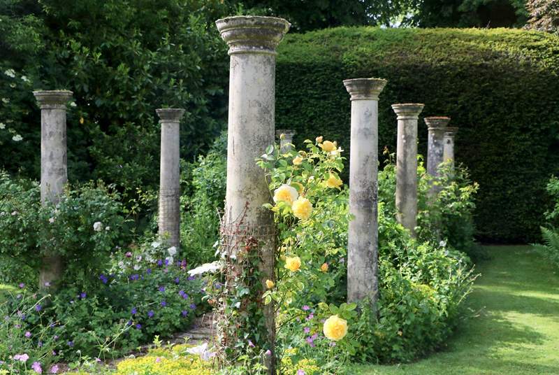Guests are welcome to stroll and sit in the Manor House gardens.