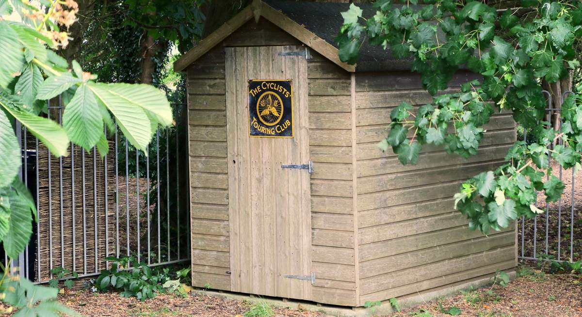 There is secure bicycle storage at The Pump House.