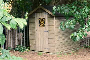 There is secure bicycle storage at The Pump House.