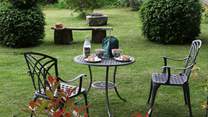 Have morning breakfast in The Pump House private garden. The Farm Shop at the bottom of the lane supplies all immediate needs.