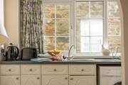 Small, but perfectly formed, the kitchen is well-equipped should you decide to cook.