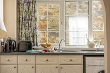 Small, but perfectly formed, the kitchen is well-equipped should you decide to cook.