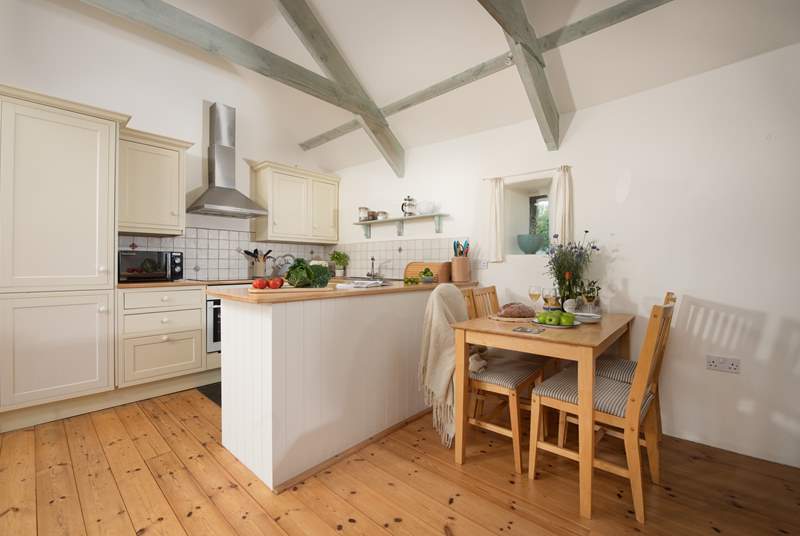 Cook up a feast in the cottage kitchen.