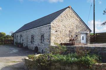 Sunrise Barn is on the opposite side of the courtyard from Sunset Barn.