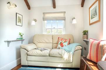 Snuggle up in the sitting-room.