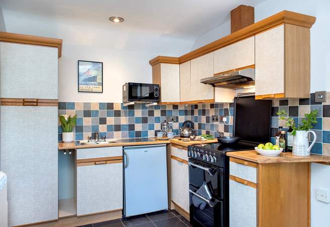 The kitchen is well-equipped for your holiday.