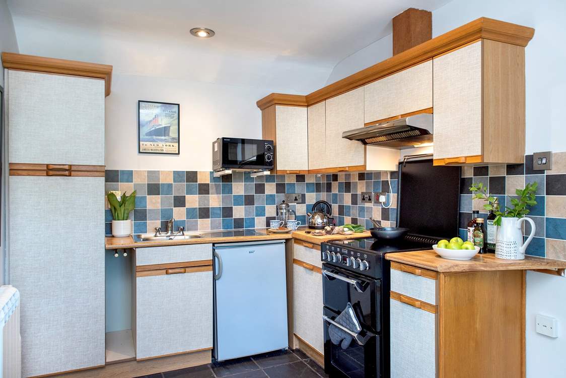 The kitchen is well equipped for your holiday.