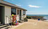 The lovely little beach cafe at Talland Bay is a short stroll down the hill. - Thumbnail Image