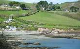 Looking back at Talland Bay. - Thumbnail Image