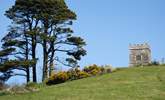 There is a lovely cliff walk up to the ancient church. - Thumbnail Image