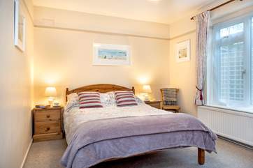 Pretty bedroom One is located on the ground floor