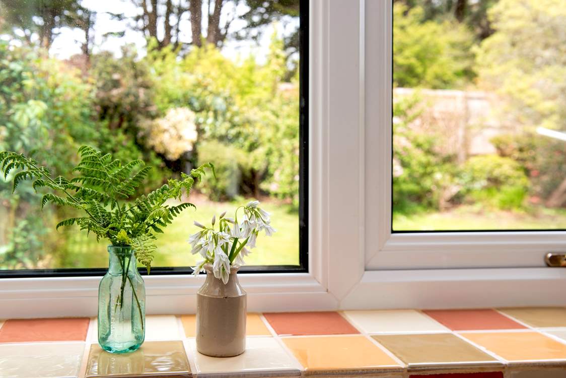 Fred's House nestles amidst glorious gardens and so close to the seaside.