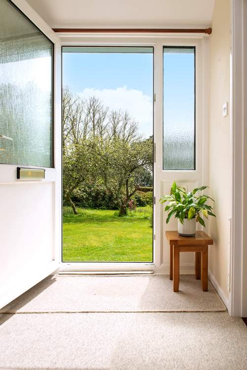 Take a peek out to the garden- you won't be disappointed.