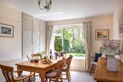 Enjoy family meals together in the lovely dining-room.
