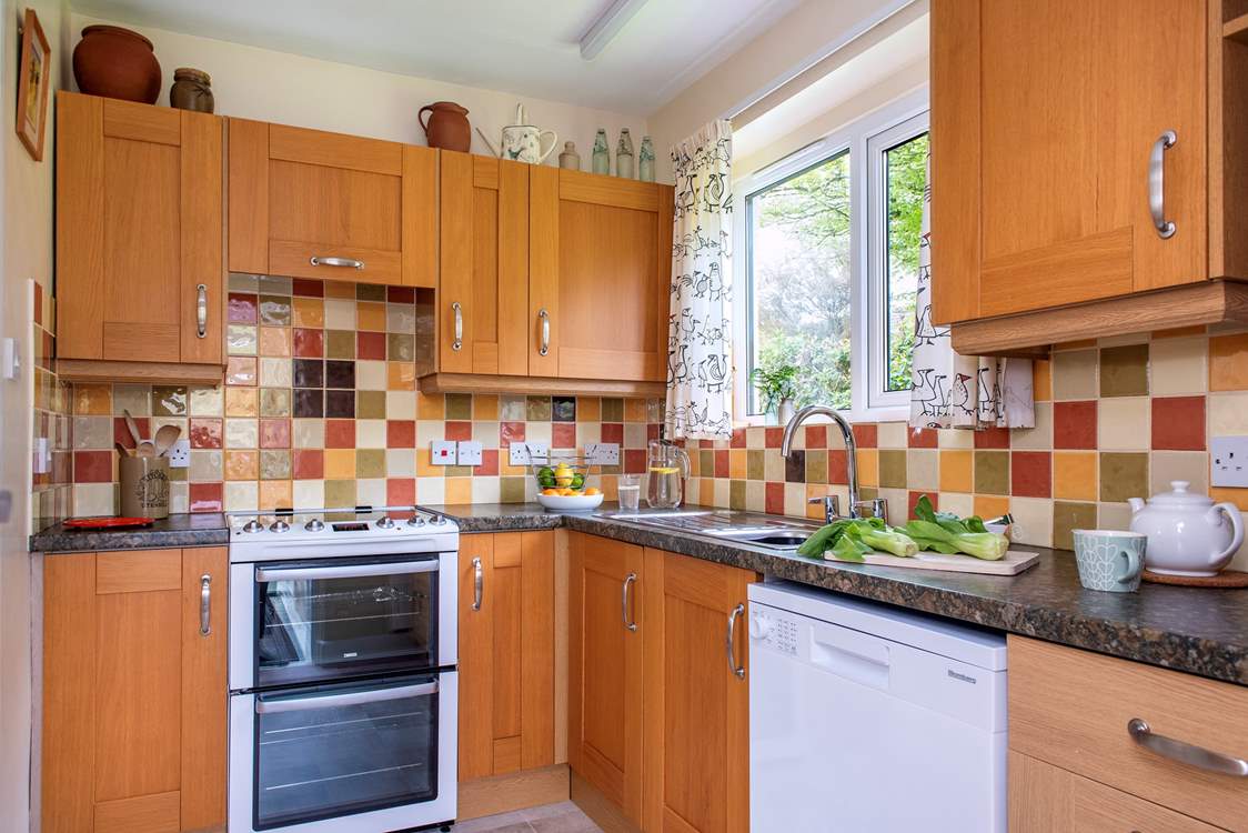 Rustle up holiday feasts in the kitchen, well equipped for your catering needs.