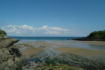Portmellon Cove is a five minute walk away.