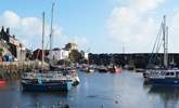 Boats in Mevagissey harbour. - Thumbnail Image