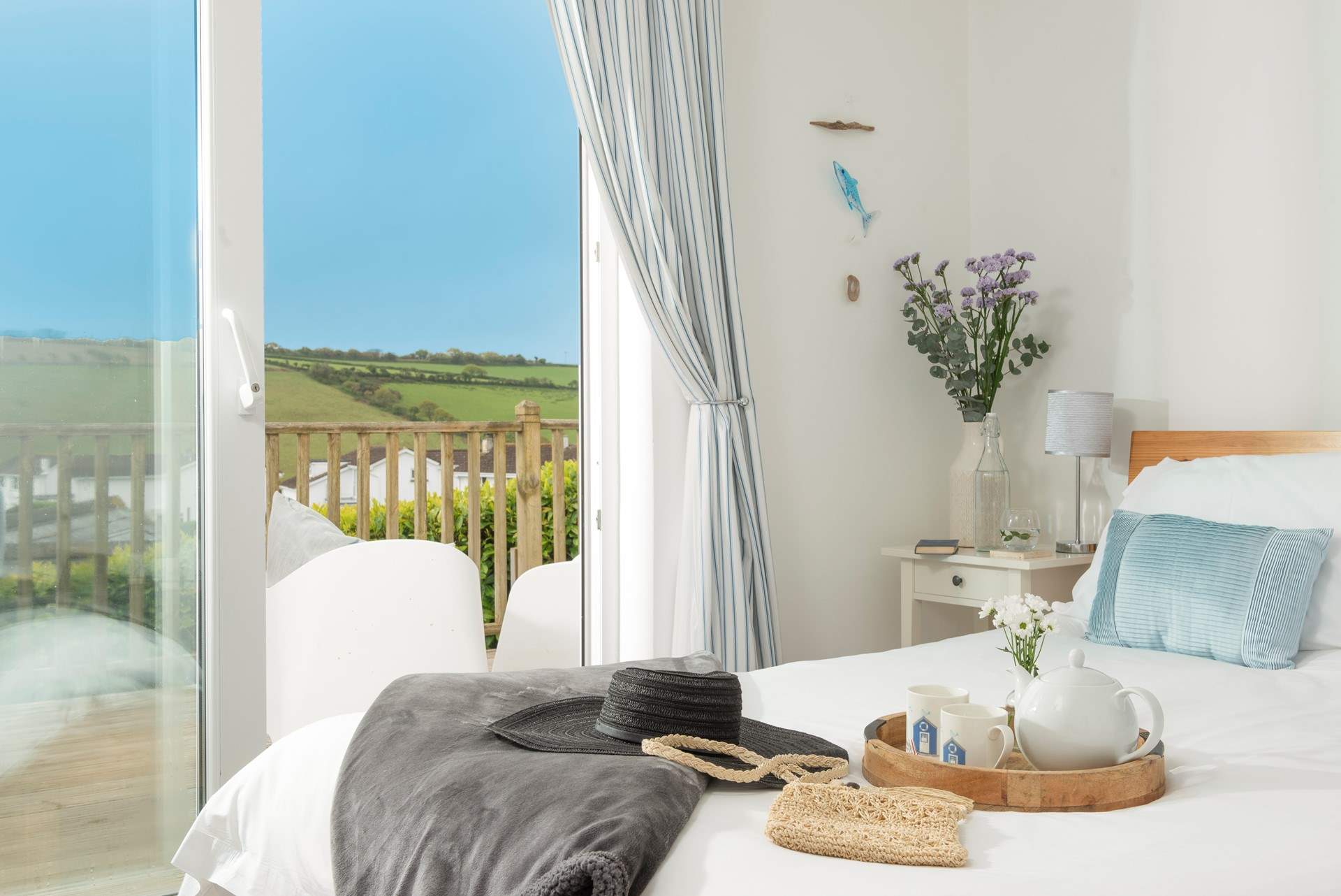 Enjoy waking up to the wonderful views.