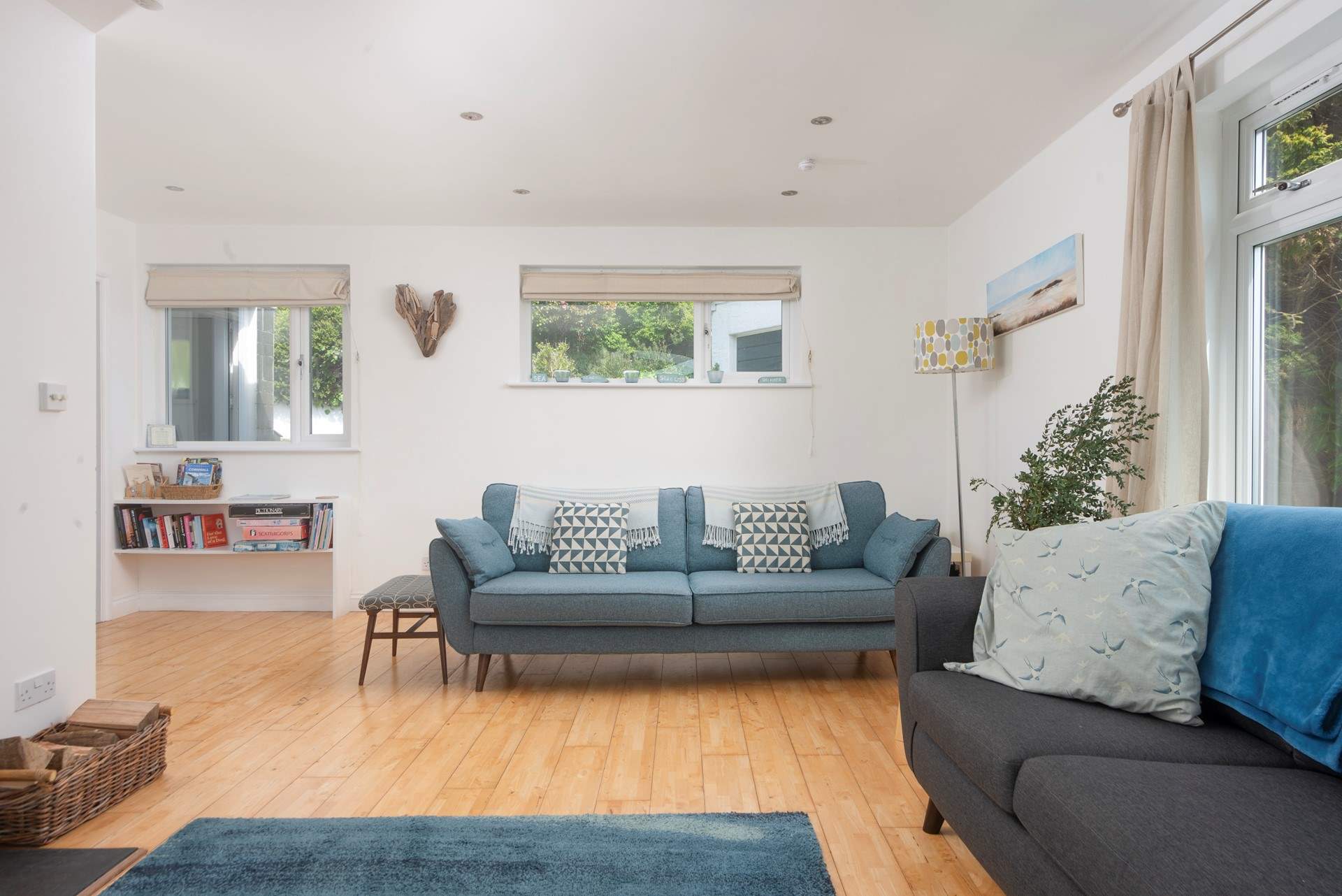 Netherway is equipped with books and games for the evenings in.