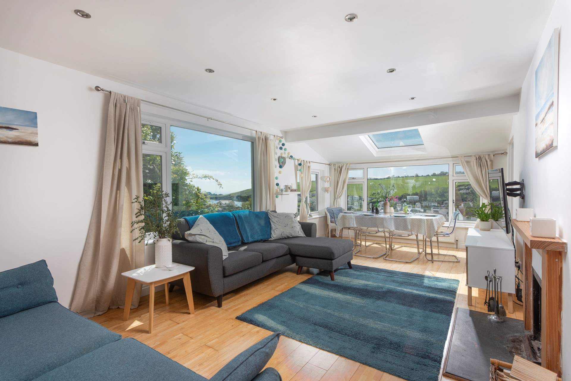 There is plenty of comfy seating for everyone in your party.