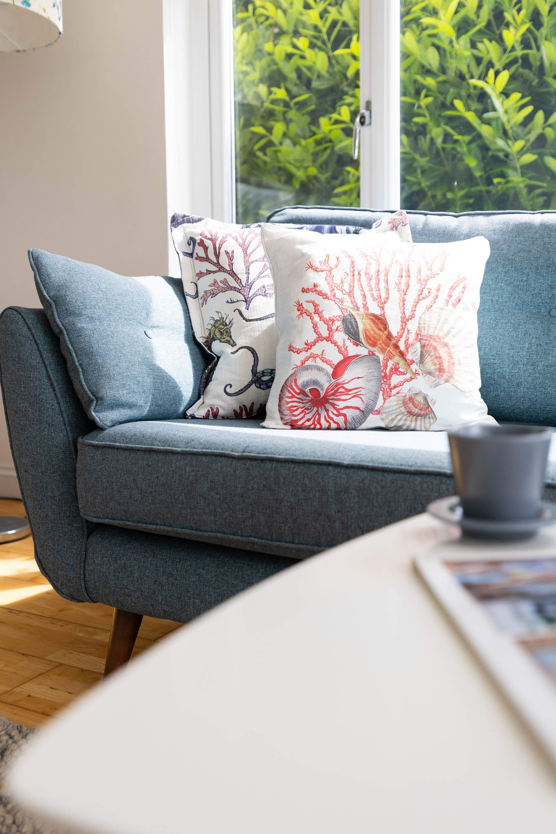 Stylish touches throughout. 