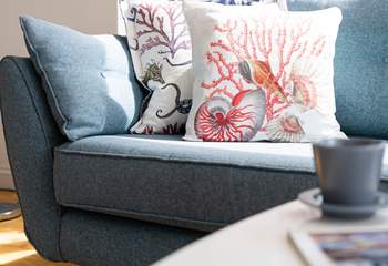 Stylish touches throughout. 
