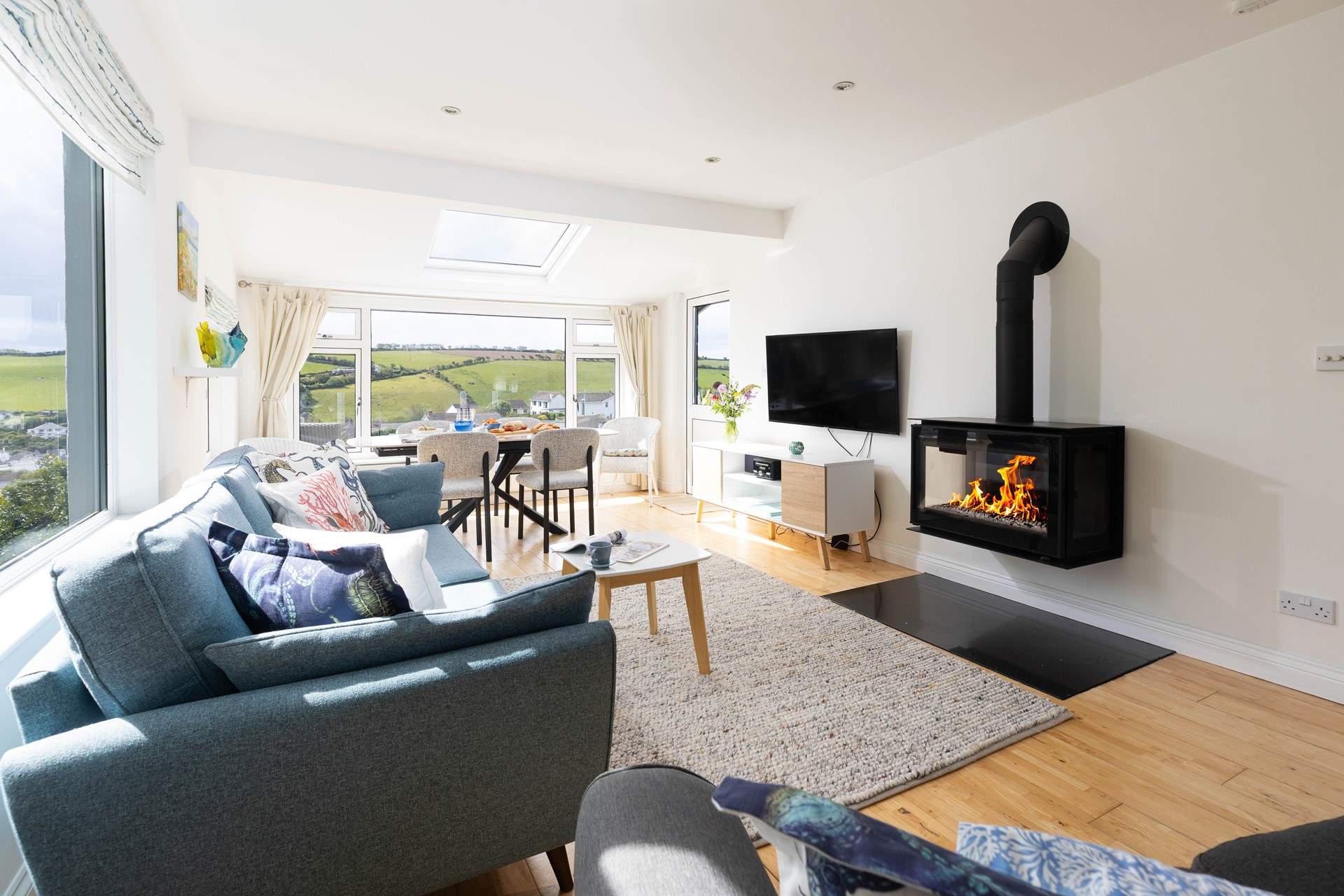 Stunning Netherway is the perfect holiday retreat throughout the seasons. 