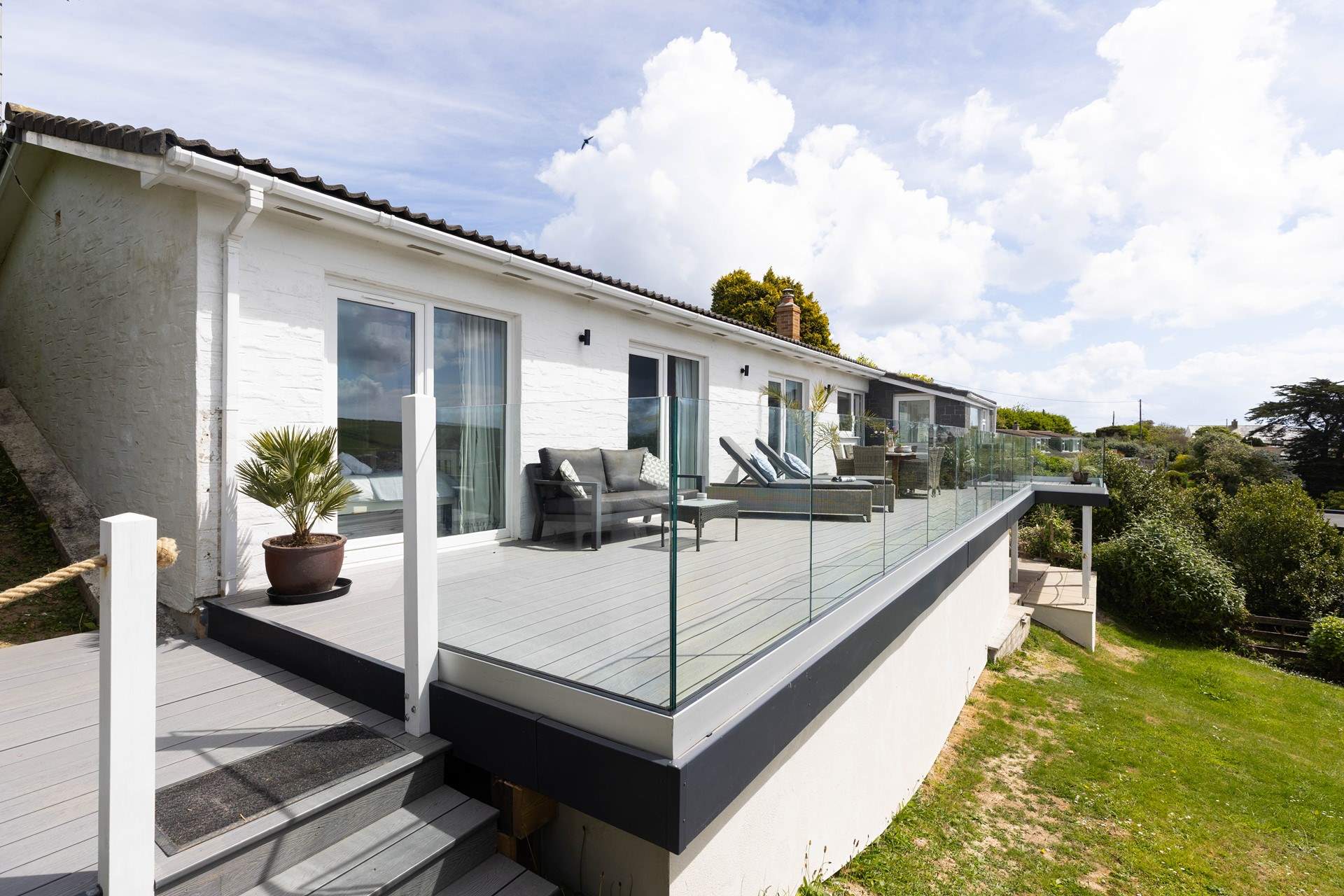 There's oodles of space on the deck.