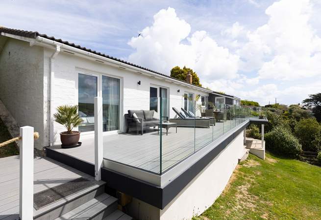 There's oodles of space on the deck.