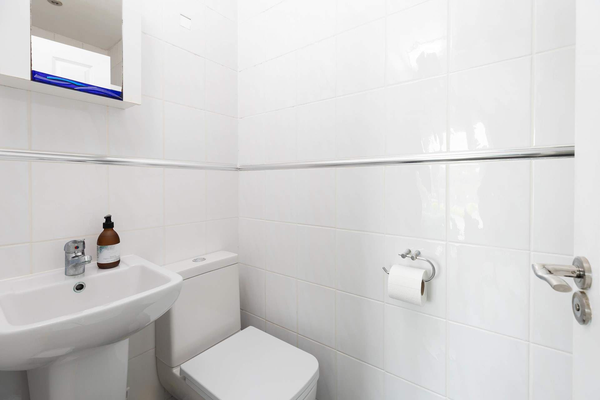 The ensuite shower-room to Bedroom 2
