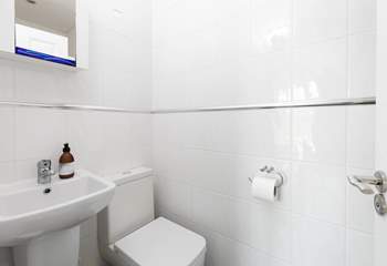 The ensuite shower-room to Bedroom 2