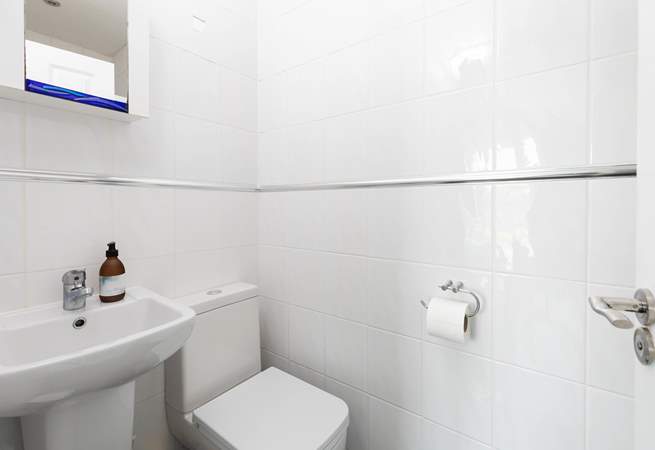 The ensuite shower-room to Bedroom 2