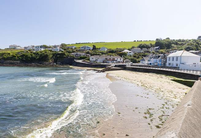 The beach at Portmellon.