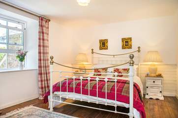 The bedrooms are beautifully furnished.