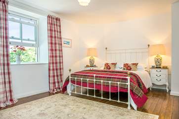 The cottage has three beautifully presented bedrooms.