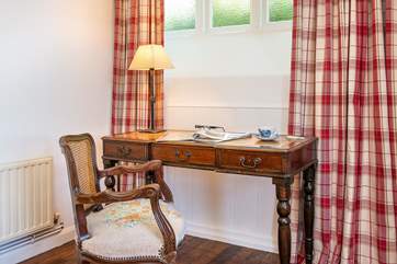 A place to write your postcards.