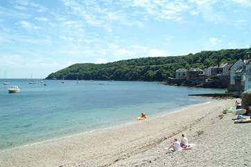 The beach at Cawsand.
