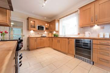 All necessary appliances are provided - including a wine fridge!