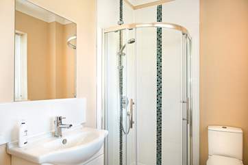 The en suite shower-room in bedroom 3.