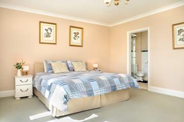 Bedroom 1 on the ground floor can be made up as a super-king size bed or twin beds.