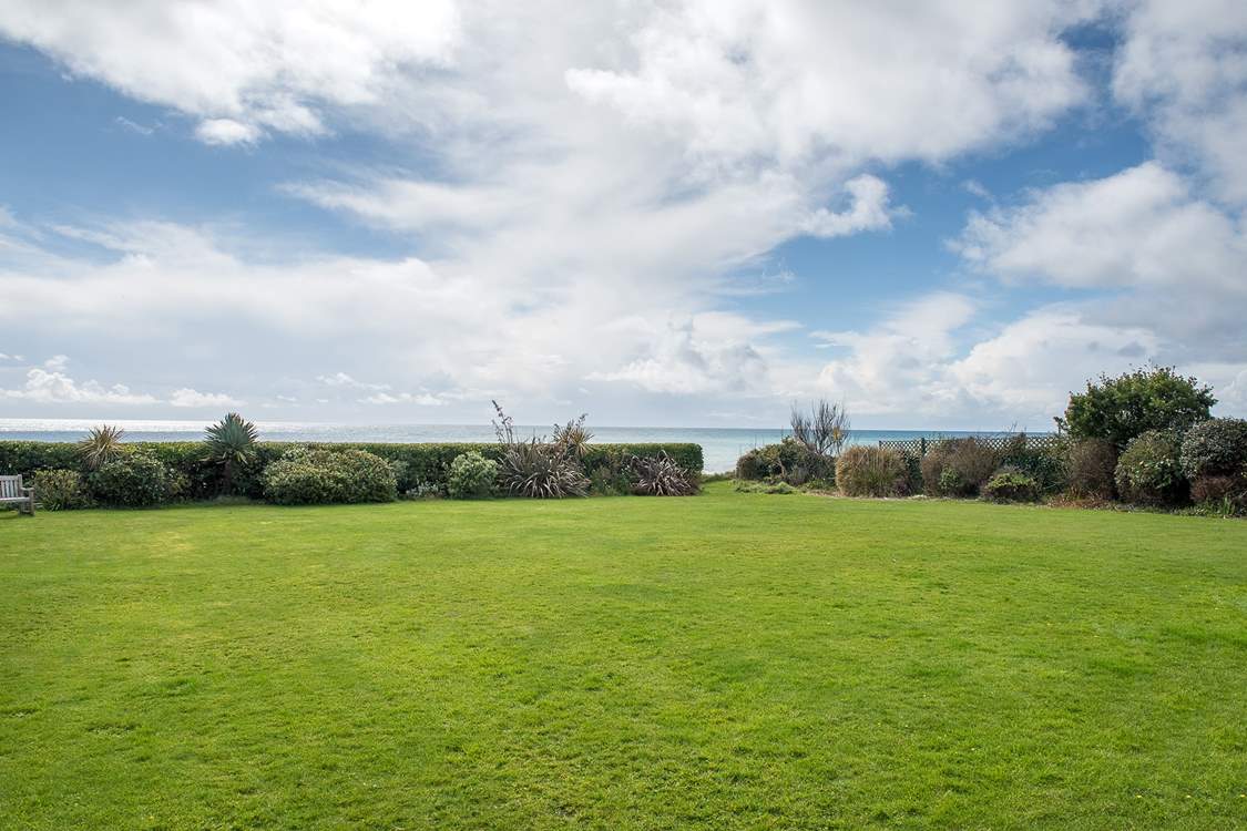 The large lawn will be enjoyed by adults, children and your four legged friends.