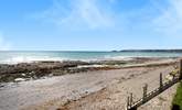 Steps lead from the garden gate, right onto the beach - Thumbnail Image