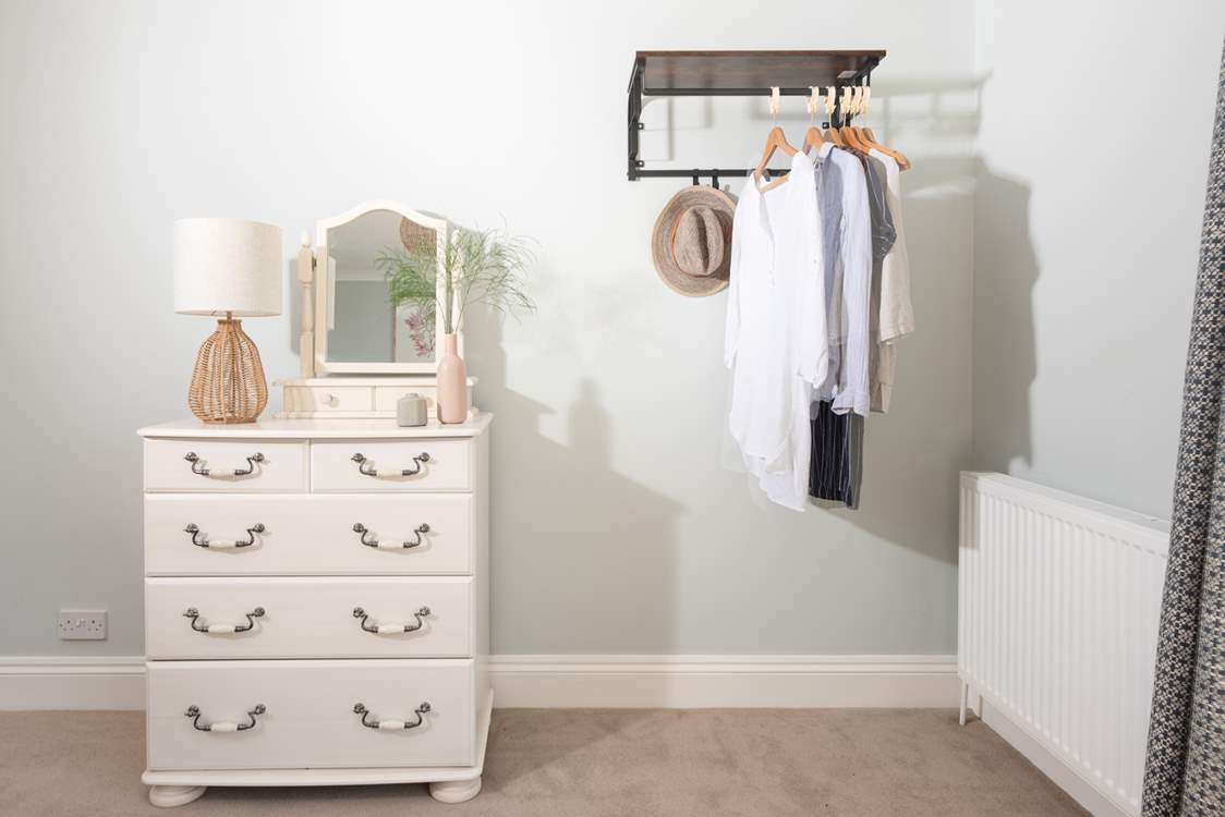 Plenty of room to store your holiday wardrobe.