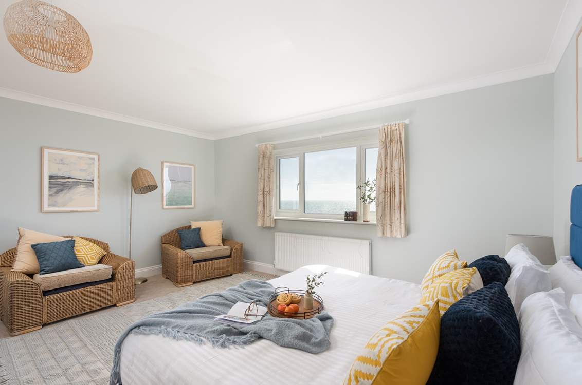 It's a wonderfully spacious room.
