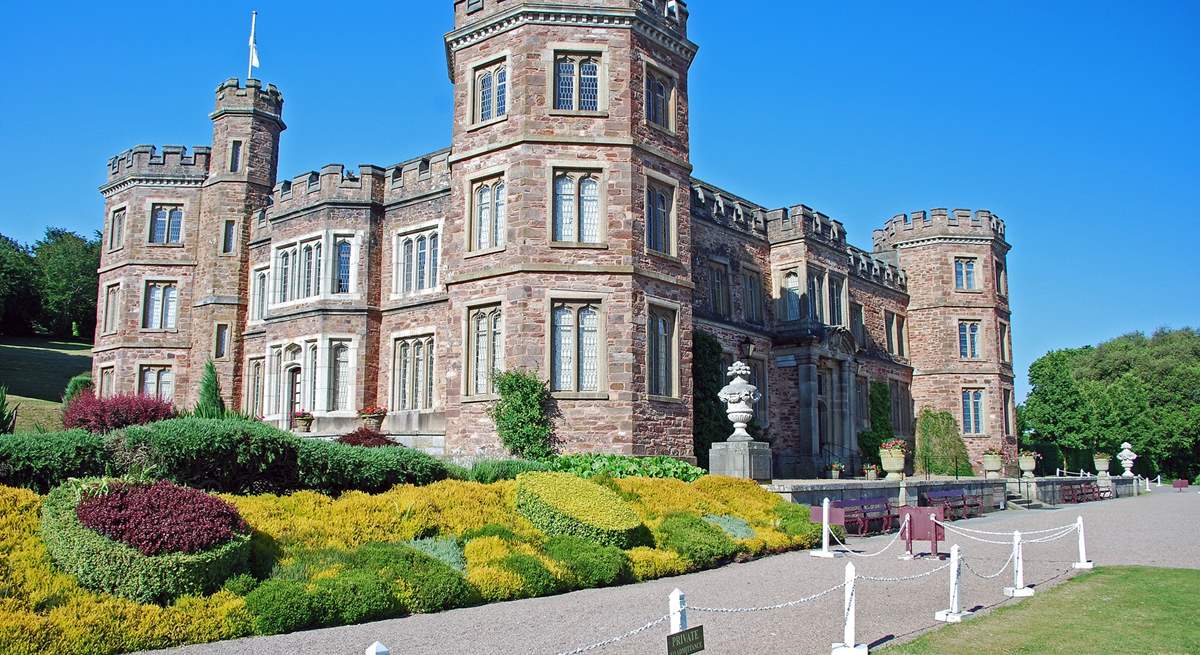 The historic house at Mount Edgcumbe.